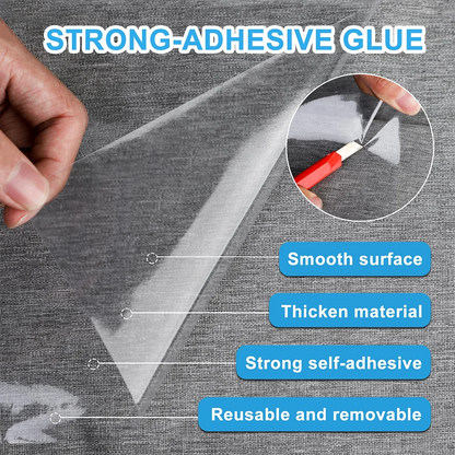 Cat Scratch Deterrent Tape Furniture Protectors From Cats Transparent Self-Adhesive Pet Training Tape for Sofa Furniture Sticker